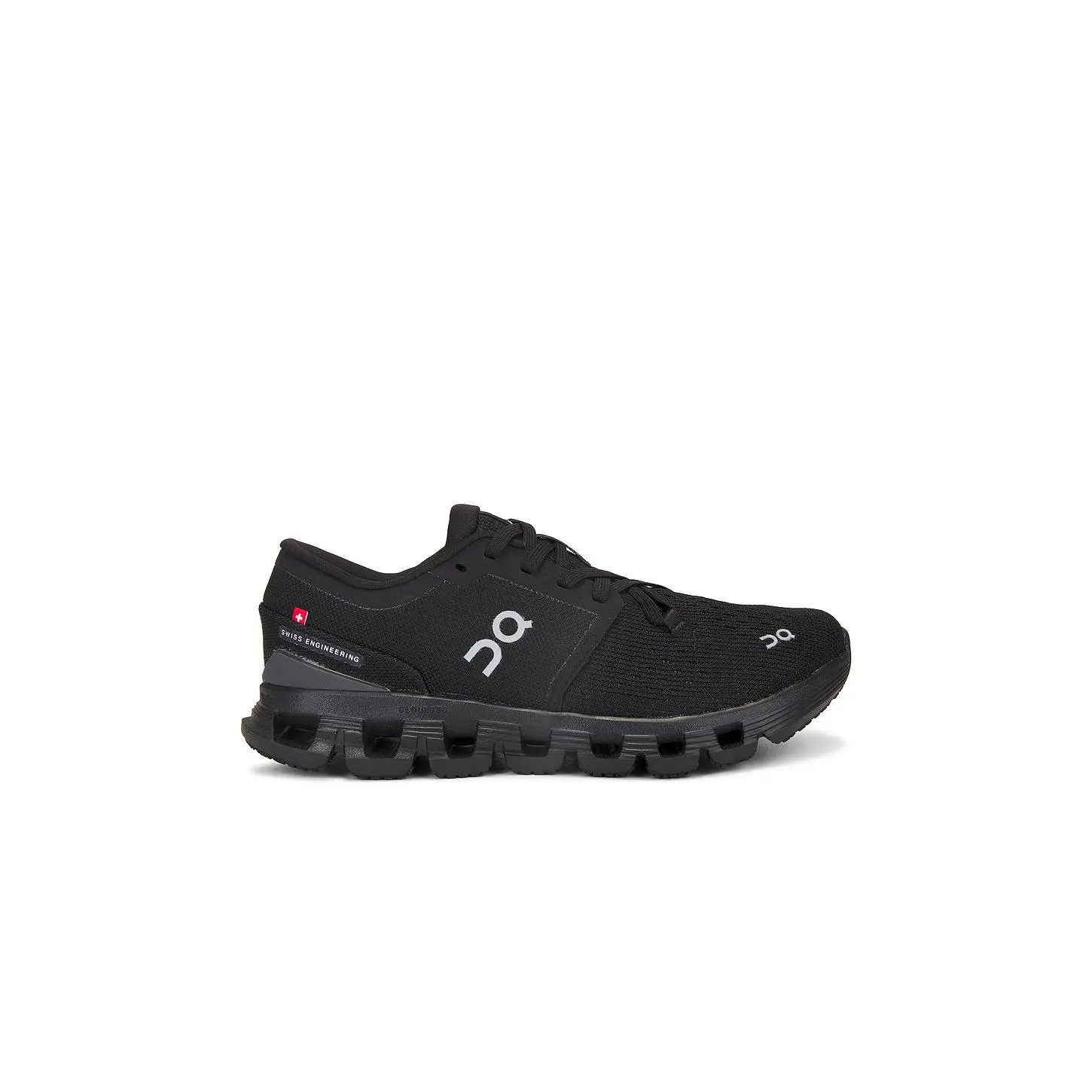On Cloud X 4 Sneaker in Black & Eclipse