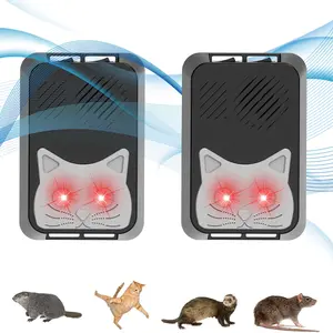 Ultrasonic Rodent Repellent for Car Engine, 3 Power Modes, Intelligent Auto On/Off, Mouse Deterrent for Vehicles, Garage, Farm & Home