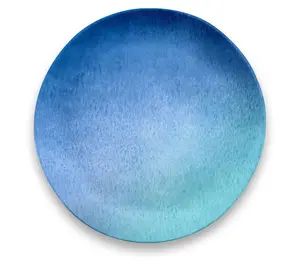 Tarhong Oceanic Set of 6 10.5" Ombre Dinner Plates