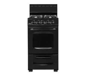 20" Freestanding Gas Range with Cast Iron Grates, 2.16 CF Oven