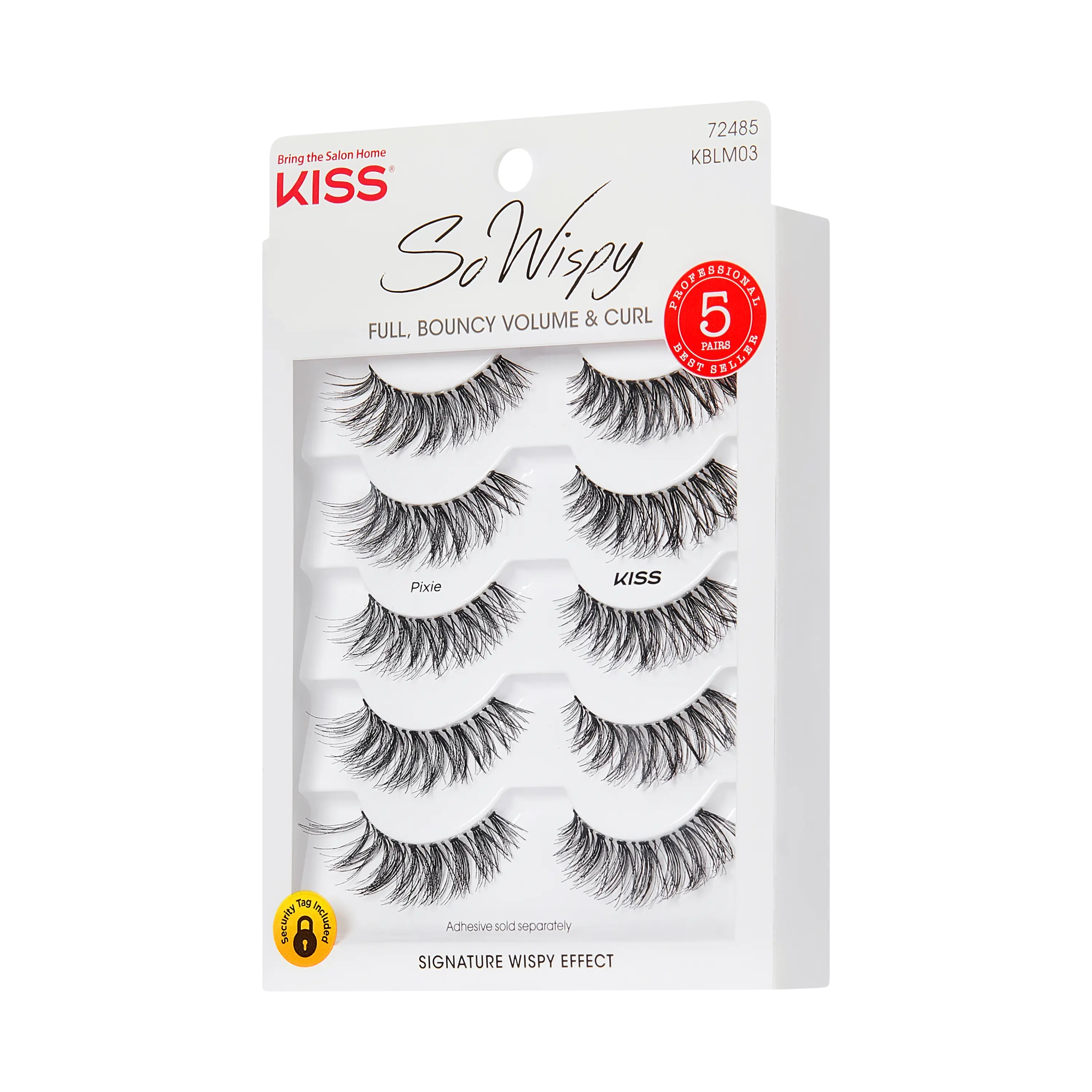 Kiss So Wispy False Eyelashes Multipack - Pixie