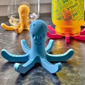 1pc 3D printing Standalone Water Bottle Drying Rack with Rapid Ventilation System for Enhanced Drying Efficiency. Saves Counter Space, Widely Compatible with Various Water Bottles, Mugs, and Wine Glasses, Ideal for Kitchen, Office, and Travel Use