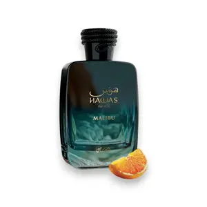 Rasasi Perfumes | Hawas | Malibu | Eau De Parfum | Unisex Fragrance | 100 ML - 3.4 oz | Sweet - Amber - Powdery & Citrus Notes Fruity Musk