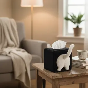 Cat Butt Quirky Tissue Box