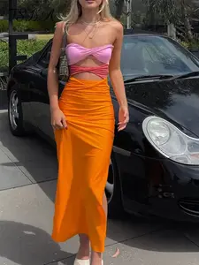 Miami Ready Strapless Beach Dress