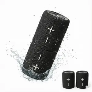 Two in  one Magnetic Dual Plus Split Bluetooth Speaker IPX6 Waterproof Portable Wireless 20W Stereo Sound V5.3 24H Playtime for Home Outdoor Travel