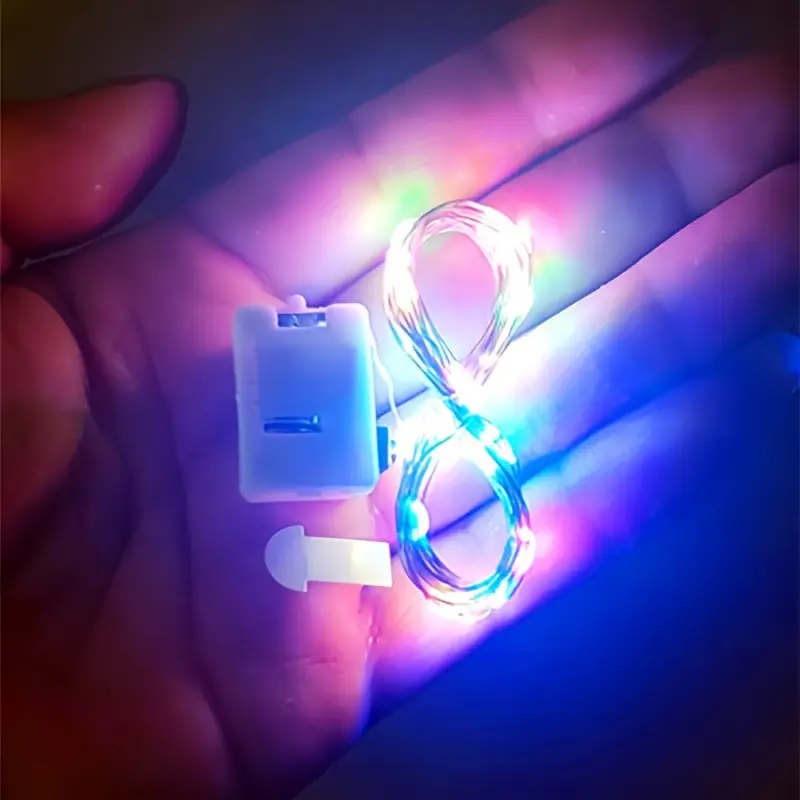 LED Fairy Lights Battery Powered, Battery Operated Led, 20 LED Firefly Star Moon Light Outdoor Twinkle Lights for Wedding Party Bedroom Garden Christmas Decorations, Led Lighted, Decorative Led Light