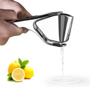 Stainless Steel Manual Lemon Juicer Squeezer Handheld Citrus Press for Lemons Limes & Oranges Kitchen Gift for Valentine’s Day Compact & Versatile