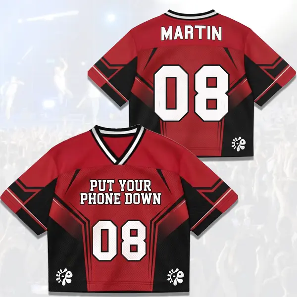 Connected Cortis Tour Put Your Phone Down Mixed Mesh Jersey Fan Edition, Cortis Put Your Phone Down Tour Mixed Mesh Jersey Concert Fan Shirt