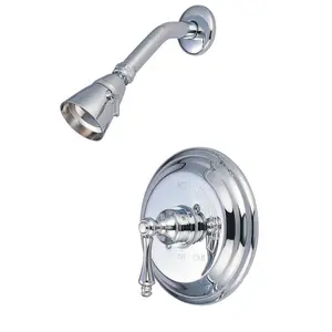 Kingston Brass  Tub & Shower Trim with Handle without Spout, Chrome