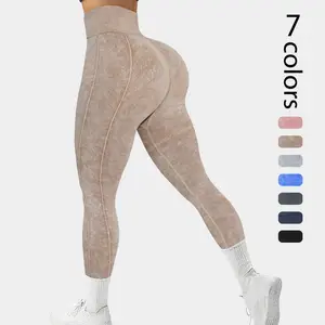 Hijesse Women's High Waist Seamless Spring and Summer Leggings-Slim Leggings, Comfortable and Breathable Plastic Sportswear, Spring and Summer Sports Yoga & an Ideal Choice for Casual Wear, It is a Must-Have Spring & Summer Clothes for Women.