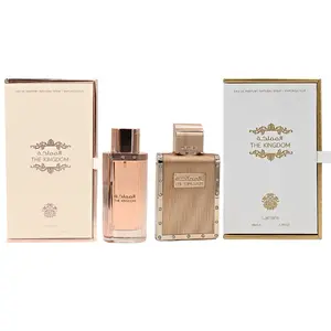 LATTAFA THE KINGDOM FOR MAN & THE KINGDOM FOR WOMEN EAU DE PARFUM SPRAY 3.4FL.OZ