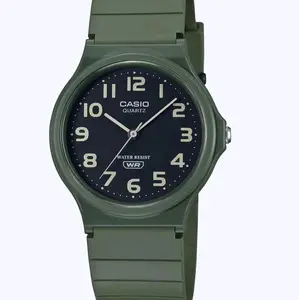 new Casio green resin strap new design unisex watch MQ24UC-3B