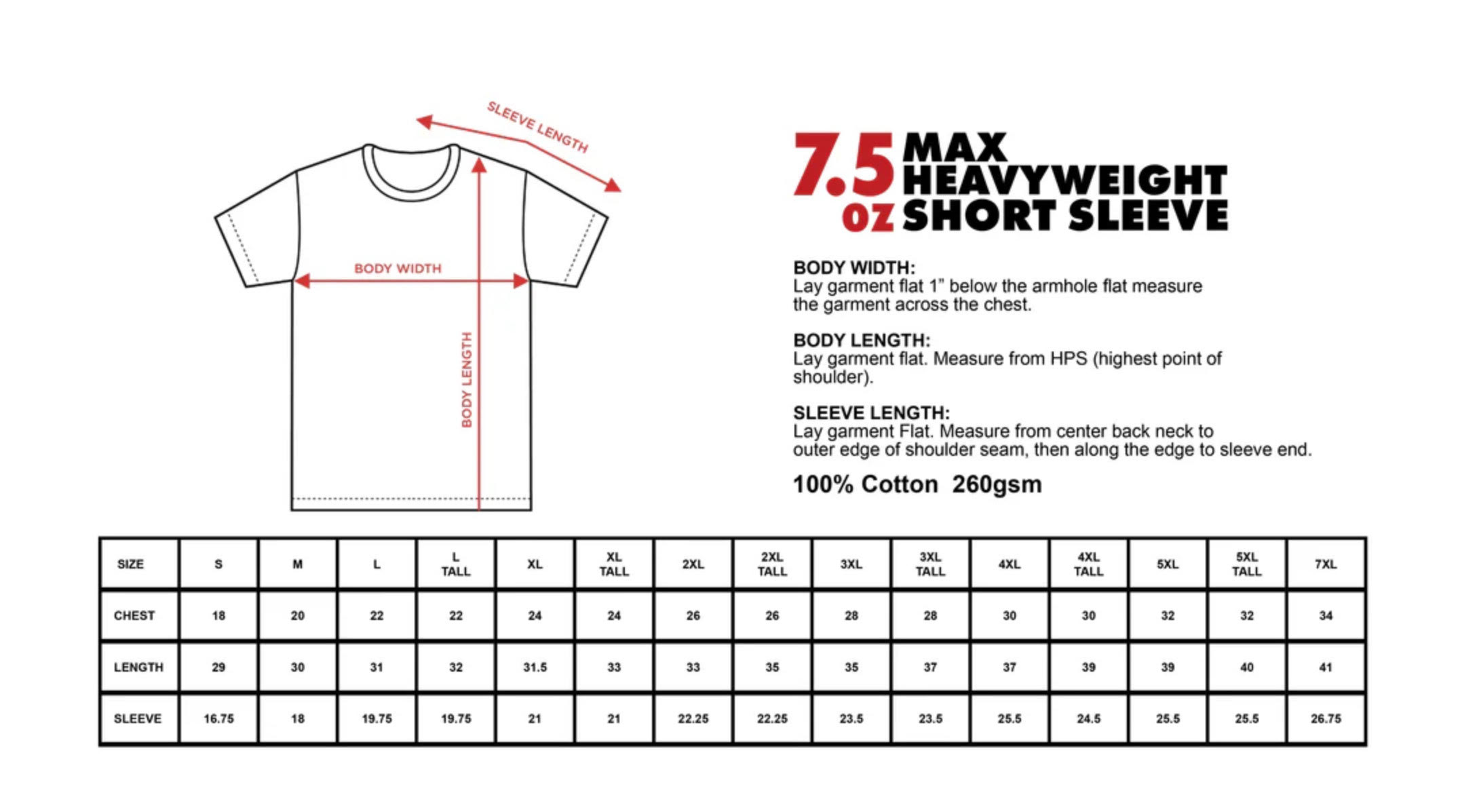 7.5oz Max Heavyweight Tie Dye T-Shirt