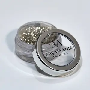 ANAMANIA  Diamond Sparkle Glitter Eyeshadow Pigment - Shinning  2g Jar Makeup pigmented eyeshadow ethereal eyes Pack Flawless