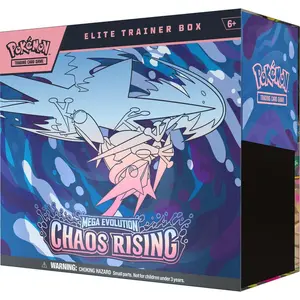 Pokemon Mega Evolution Chaos Rising Elite Trainer Box Trading Cards