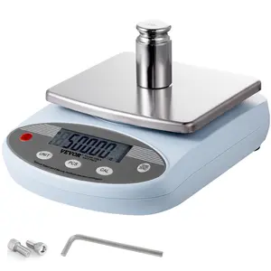 【fathersdaygift】VEVOR Analytical Balance3000g x 0.01g Accuracy High Precision Lab Scale13 Units Conversion Electronic Scientific Laboratory ScaleLCD Display Digital Jewelry Weighing Scale for LabJewelry