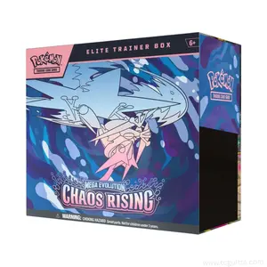 Pokémon TCG Mega Evolution Chaos Rising Elite Trainer Box - Sealed Trading Card Set with Booster Packs