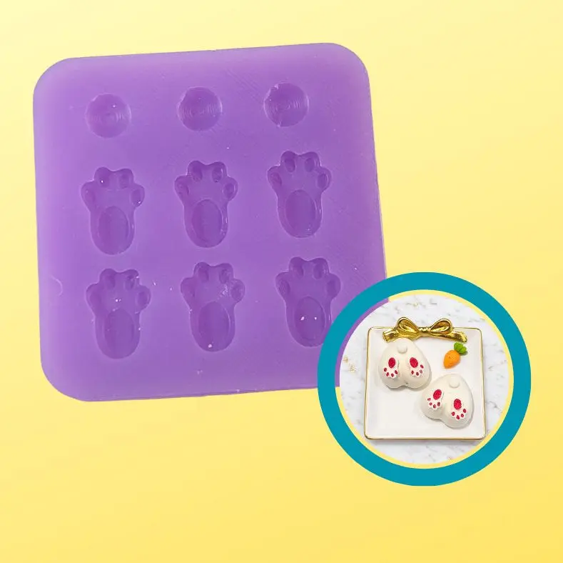 Bunny Butt Feet & Tail Mold