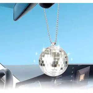 Disco  Mirror Hanger,Bling  Charm,Disco Ball Accessory-2 inches ()