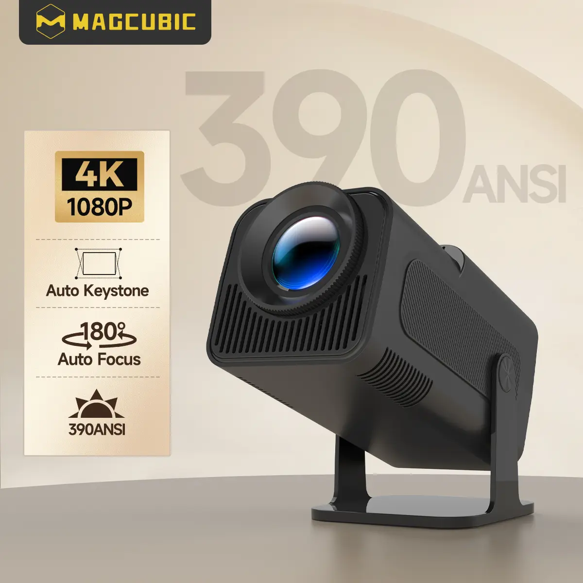 Magcubic HY320 Projector Native 1080P Wifi6 BT5.0 4K Videosource Supported Cinema Portable Projector Upgrated #SummerWins #DealsForYouDays