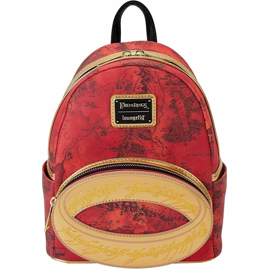 Loungefly Warner Brothers Lord of the Rings The One Ring Mini Backpack