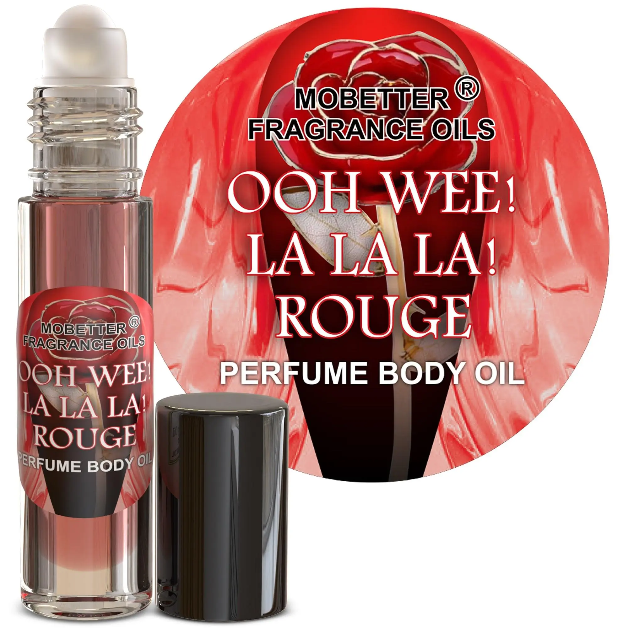MOBETTER FRAGRANCE OILS Ooh Wee! La La La! Rouge Perfume Body Oil Roll on