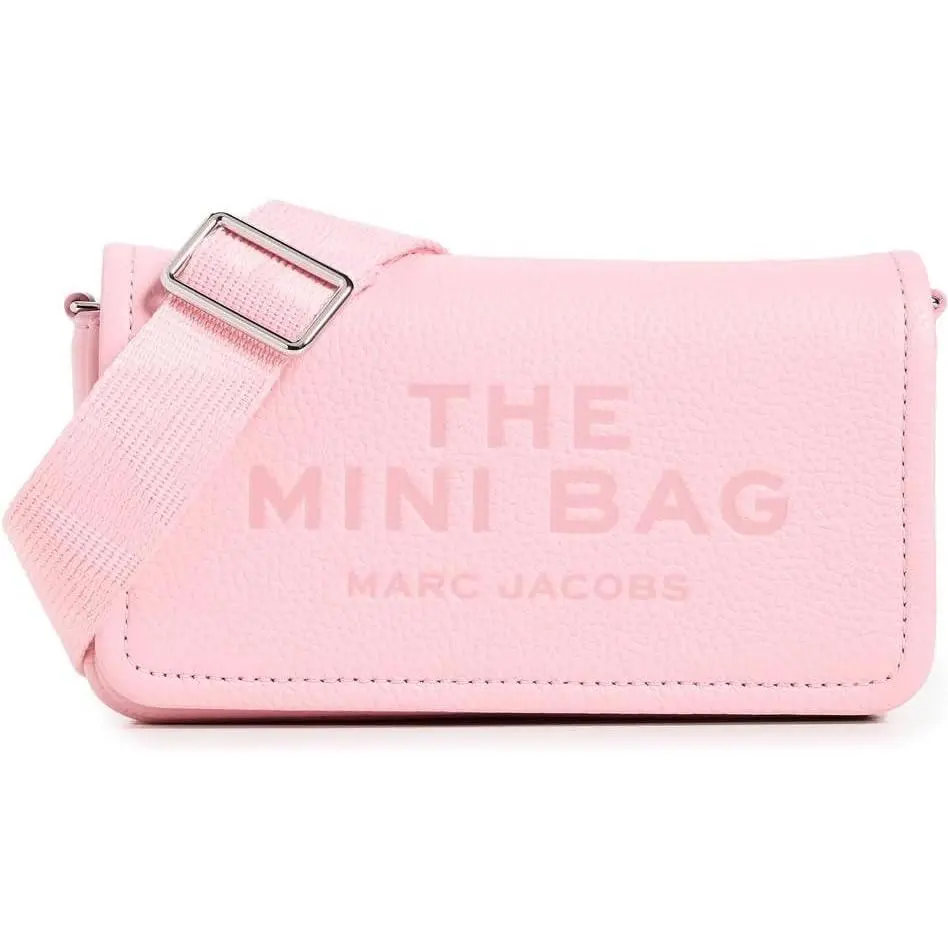 Marc Jacobs The Leather Mini Crossbody Bag - Ribbon Pink 2S4SMN080S02-669