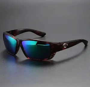 Costa Del Mar Tuna Alley Matte Black Frame/Grey Polarized Lenses 580P, COSTA Polarized Sunglasses Fashion Cycling Running Sun Glasses Unisex Outdoor Sport Polarized Goggles