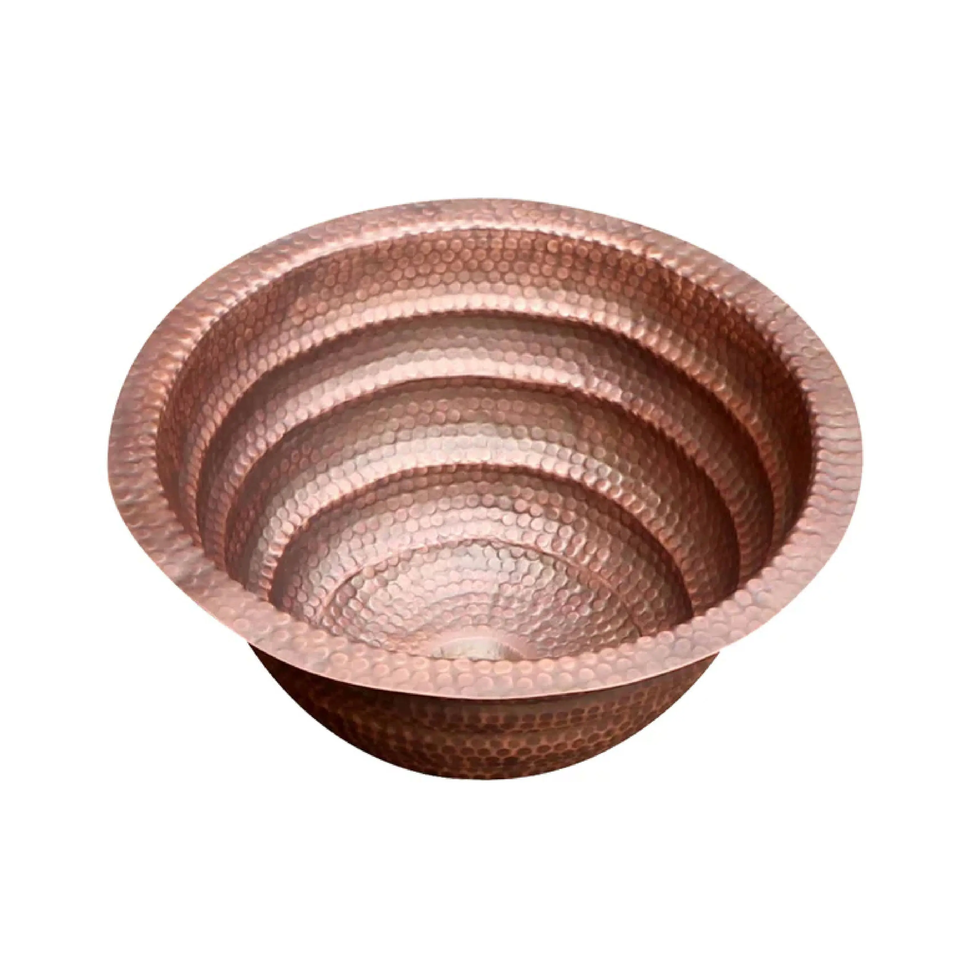 Akicon Custom Hammered Copper Bathroom Sink Artisan Copper Basin