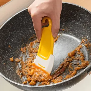 1pc Oil-Proof Silicone Kitchen Scraper Kitchenware : The Perfect Tool For Effortless Cleaning