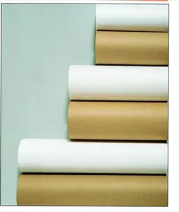 School Smart 085467 Heavy Weight Kraft Paper Roll - 50 Lbs. - 36 In. x 1000 Ft. - Brown