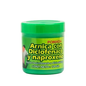 Viral Pomada Version Arnica Pomada muscular 120g - Arnica Massage Balm – 120g | Soothing Full-Body Care Cosmetic Pomada Smooth