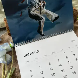 New trending calendar 2026, Home Decor Gift For Fans new 2026 Calendar