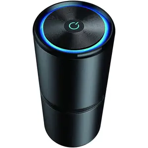 Car Air Purifier Ionizer, 12 Million Negative Ions, 27dB Quiet Portable Ionic Air Purifiers for Car Small Room Removes Dust Pet Odors Pollen (California Available)