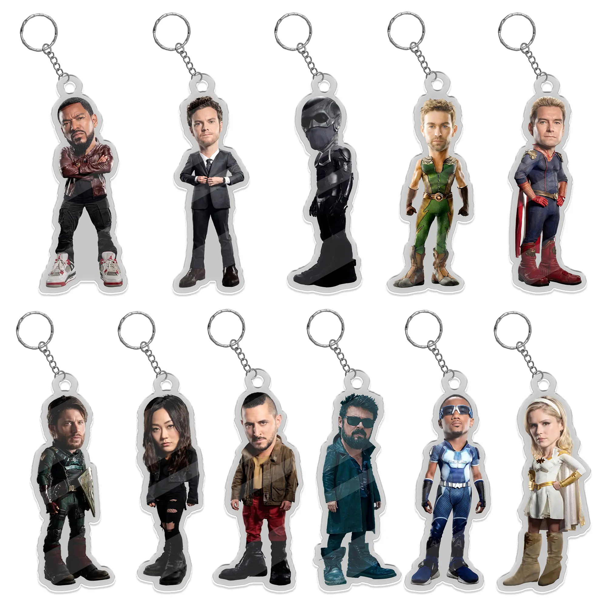 The Boys Acrylic Keychains, The Boys Chacracter Keychain, Custom Keychain, Cute Gift