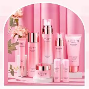 Ergothioneine & Matsutake Hydrating Moisturizer Set - Moisturizing & Revitalizing, firming rejuvenating skin, 8-Piece Skincare Collection