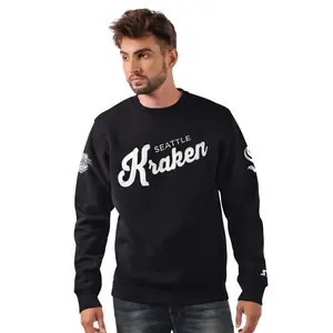 Seattle Kraken Starter x NHL Black Ice Crosscheck Crewneck