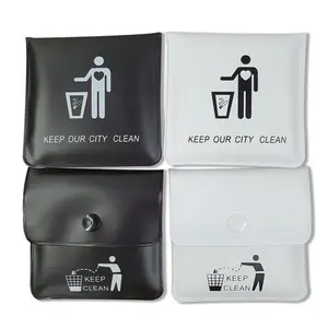 Portable Eco-Friendly Eva Aluminum Foil Ashtray Bag, Sealed Leak-Proof Fireproof Design, Outdoor Car Travel Use, No Extra Accessories
