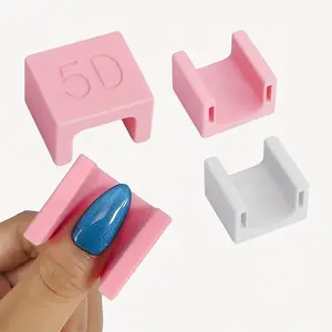 5D Nail Magnet Tool for Eyeshadow Polish, Anti-Slip Finger Stand & Strong Magnet, Perfect for Nail Art, Home & Salon Use, Nail Art Accessories