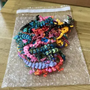 Hot Selling 3D Printed Lizard Toy, Interactive Cat Teaser with Moving Joints, Cute Reptile Figurine for Kids, Fun Pet Accessory, Halloween