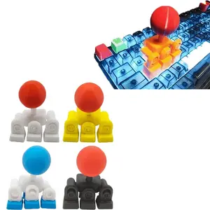 2026 1pc 3D Printed Keyboard Joystick Keycap, Retro Arcade Stick Mod for Mechanical Keyboards, 4-Key Linkage WASD Controller Attachment, Gaming Keycap Set