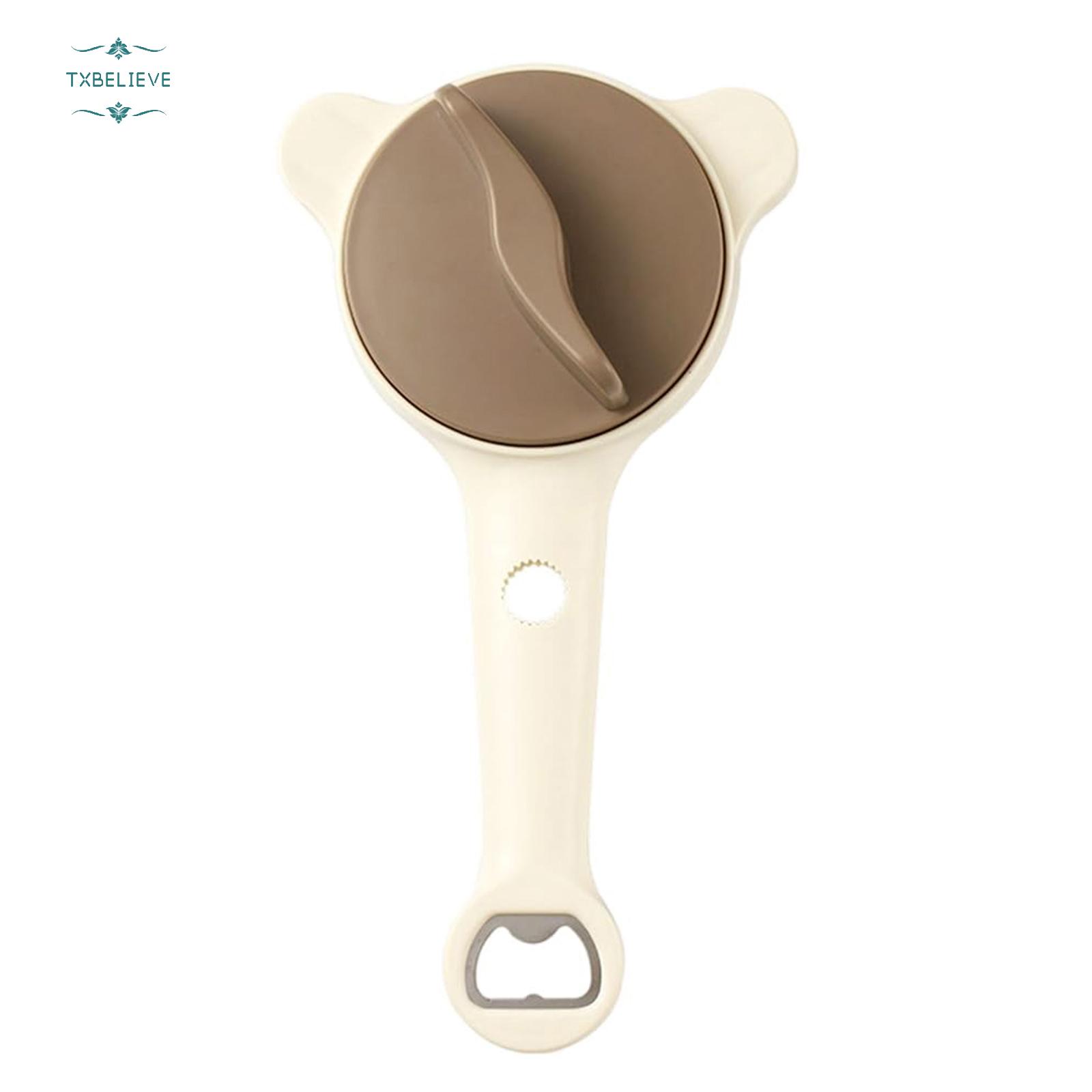 4 in 1 Multi-Purpose Jar Opener, 2026 Upgrade Adjustable Three Claw Bottle Opener with Non Slip Teeth, Multi Size Lid Tool for Jars Cans Wine Bottles, Home Kitchen Helper (1pcs)