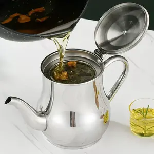 50oz Stainless steel oil bottle, household oil storage,filter,oil separator,multi-purpose condiment bottle, non-stick oil bottle,large capacity,Stainless Steel Oil Storage Pot for Storing Frying Oil and Cooking Grease