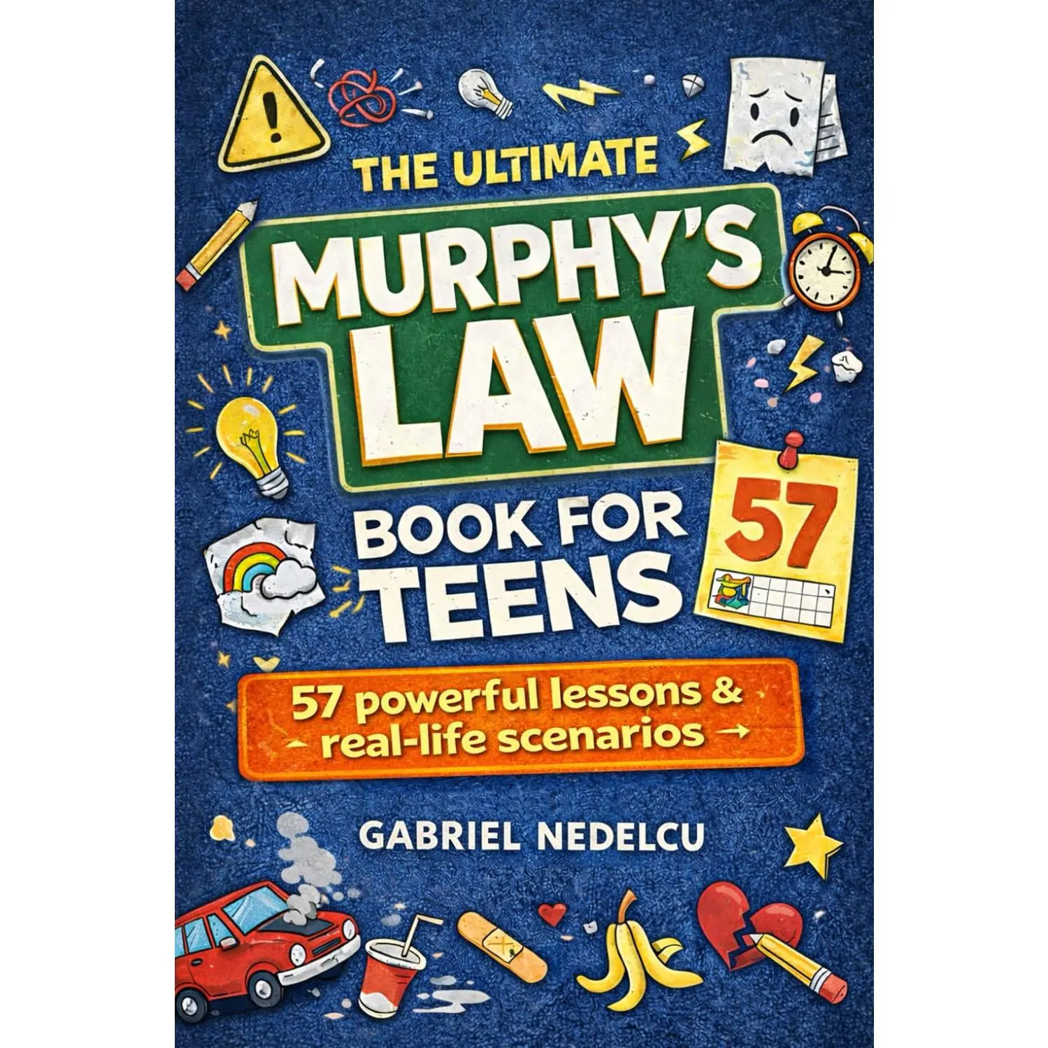 The Ultimate Murphy's Law Book for Teens: 57 Powerful Lessons and Real-Life Scenarios to Build Confidence, Handle Stress, Make Smart Decisions, and Turn Setbacks into Strength