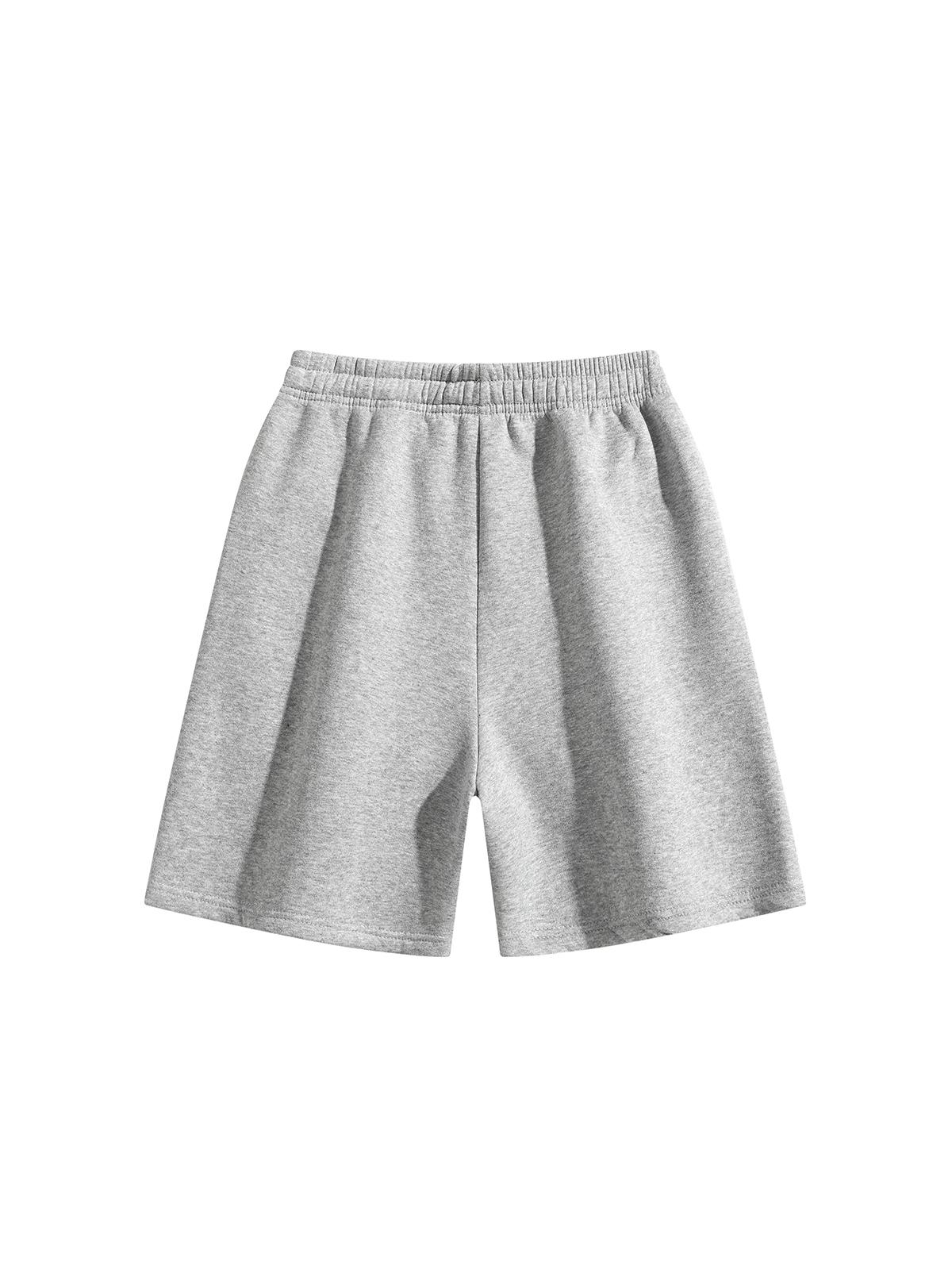 3-Pack Men's Shorts: Men's shorts, men's mid-thigh shorts, men's cotton shorts. Loose straight fit with an elastic drawstring waist; contains 40% cotton. Soft, skin-friendly solid-color casual shorts—suitable for home wear, walking around, workouts/runnin
