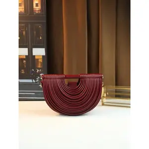 Noodle-Shaped Handbag For Women Dumpling Style Crossbody Shoulder Bag Line Bags High-End Fashion Handbags Fashionable Crossbody Bags Leather Material
