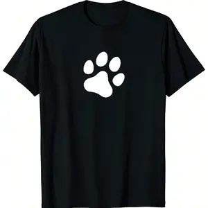 Dog paw print Dog Owner  Dog Lover T-Shirt