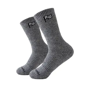 Bamboo Socks - About Work Comfortable Fit Natural Fiber Material Versatile for Various Occasions Tubesocks Soft 80% Bamboo 17% Nylon 3% Spandex