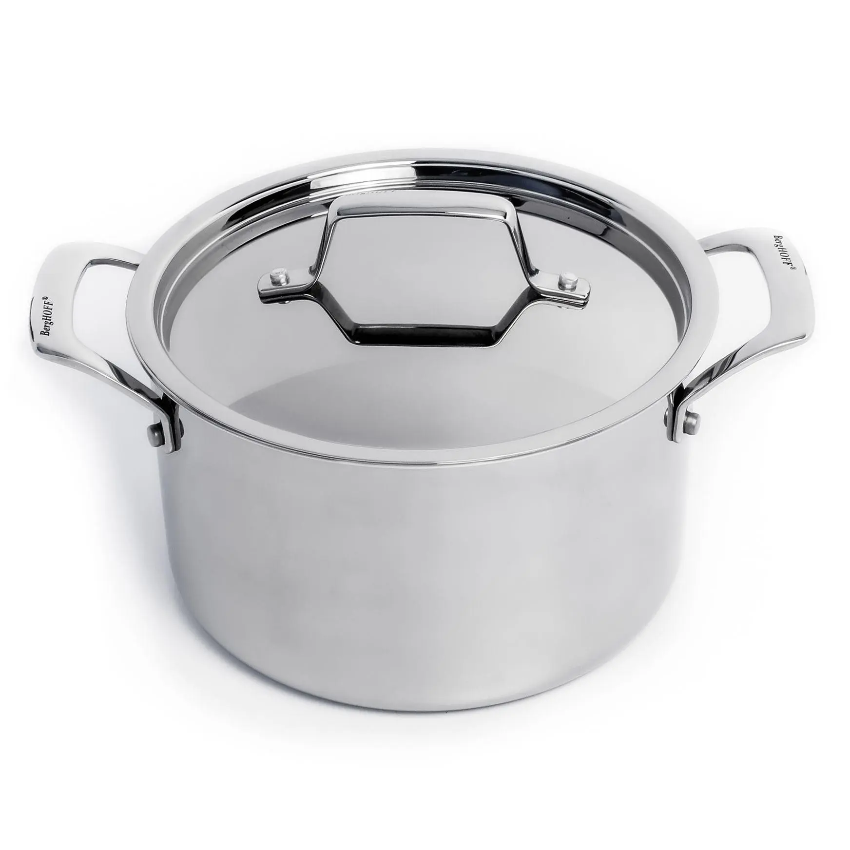 BergHOFF Professional Tri-Ply 18/10 SS 8" StockPot, 4qt.